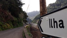 Imagem de Várias estradas regionais condicionadas