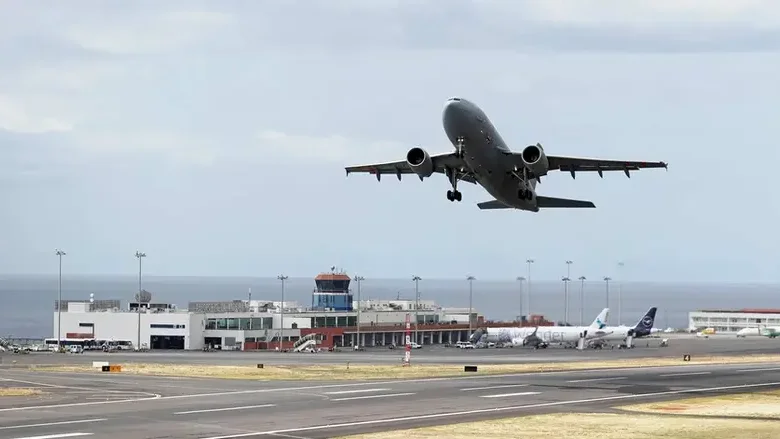 Aeroporto da Madeira condicionado devido ao forte vento sentido