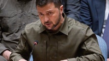 Imagem de Zelensky propõe no Conselho de Segurança medidas para limitar poder da Rússia
