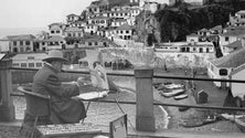Imagem de Churchill na Madeira no canal História (áudio)