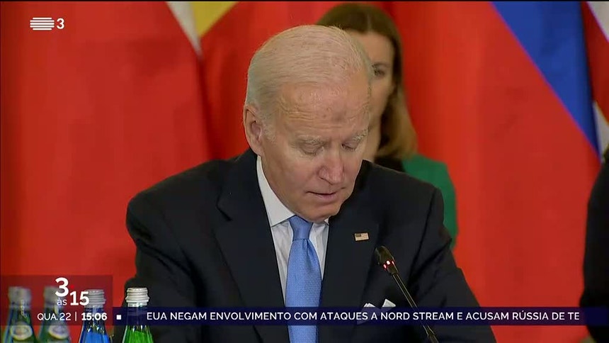 Biden insta a los Nueve de Bucarest a continuar la ayuda a Ucrania y garantiza el apoyo de la OTAN