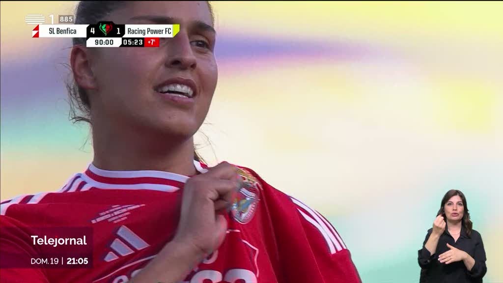 Benfica conquistou a Taça de Portugal feminina de futebol