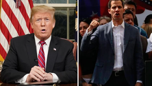 Trump reconhece Juan Guaidó como “presidente interino” da Venezuela