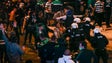 Imagem de Adeptos em confronto com a polícia em Alvalade