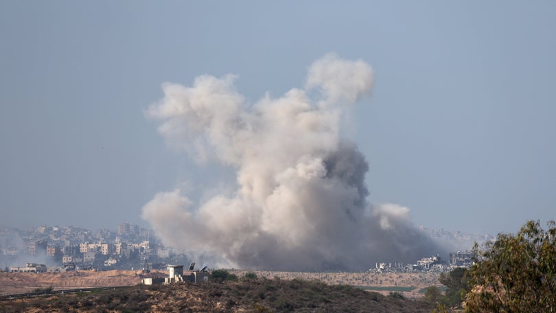 Imagem de Exército anuncia ter atacado 200 objetivos do Hamas em Gaza