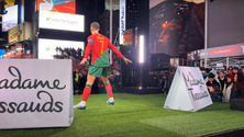 Imagem de Cristiano Ronaldo é a imagem de Portugal em Nova Iorque (vídeo)