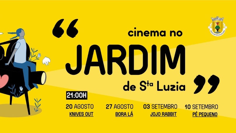 Cinema ao ar livre regressa ao Jardim de Santa Luzia