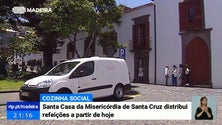Imagem de Santa Casa da Misericórdia de Santa Cruz distribui refeições a pessoas  carenciadas