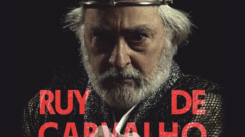Imagem de Ruy de Carvalho na inauguração da mostra «Retratos Contados» na Torre do Capitão