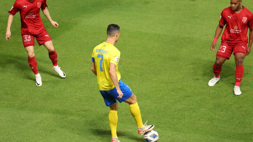 Imagem de Cristiano Ronaldo continua «em brasa» na Arábia