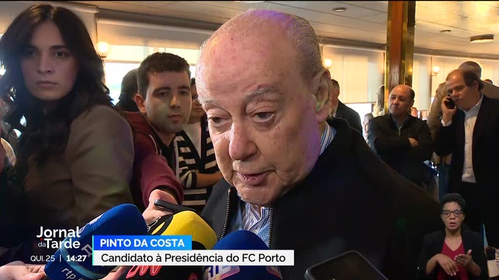 Pinto da Costa anunciou a renovao com o treinador Srgio Conceio