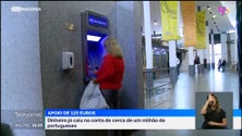 Apoio de 125 euros já chegou a cerca de um milhão de portugueses (vídeo)