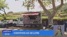 Imagem de Distanciamento não impede convívios ao ar livre (Vídeo)