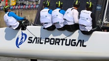 Imagem de Madeira presente na Extreme Sailing Series, em Hamburgo