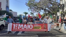 Imagem de União de Sindicatos junta cerca de 200 pessoas no 1.º de Maio (vídeo)