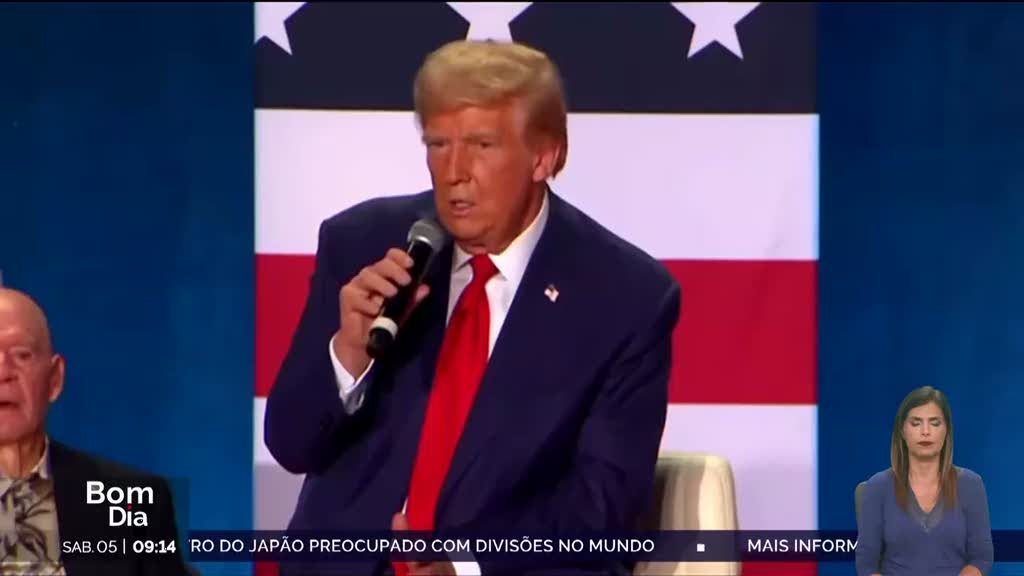 Trump ridiculariza afirmações de Biden