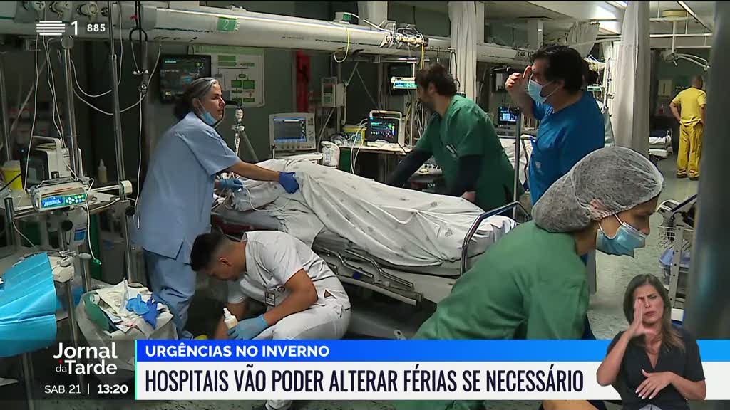 Hospitais vão poder alterar as férias dos profissionais de saúde