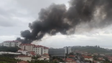 Imagem de Incêndio de grandes dimensões no Poço Barral (vídeo)