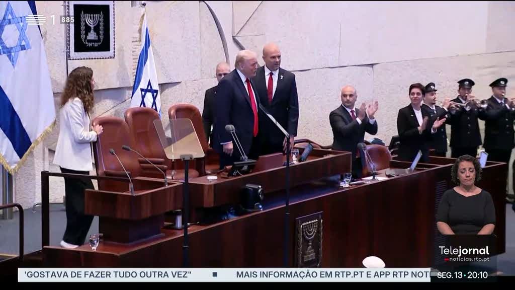 Trump elogia coragem de Netanyahu por aceitar compromisso de paz