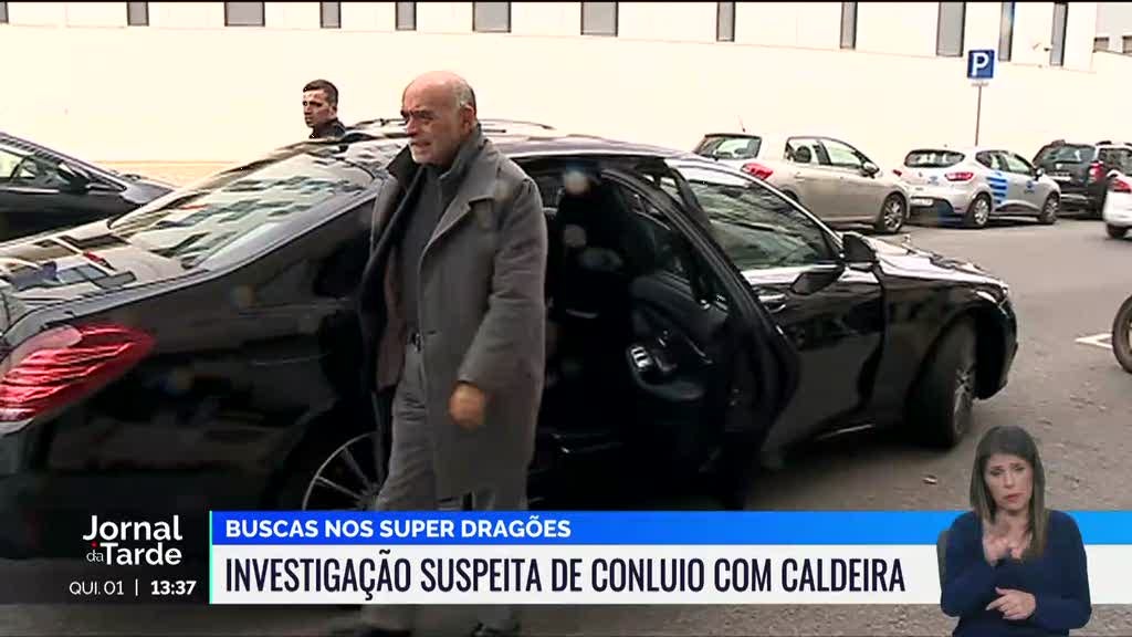 Adelino Caldeira é suspeito de conluio com os Super Dragões