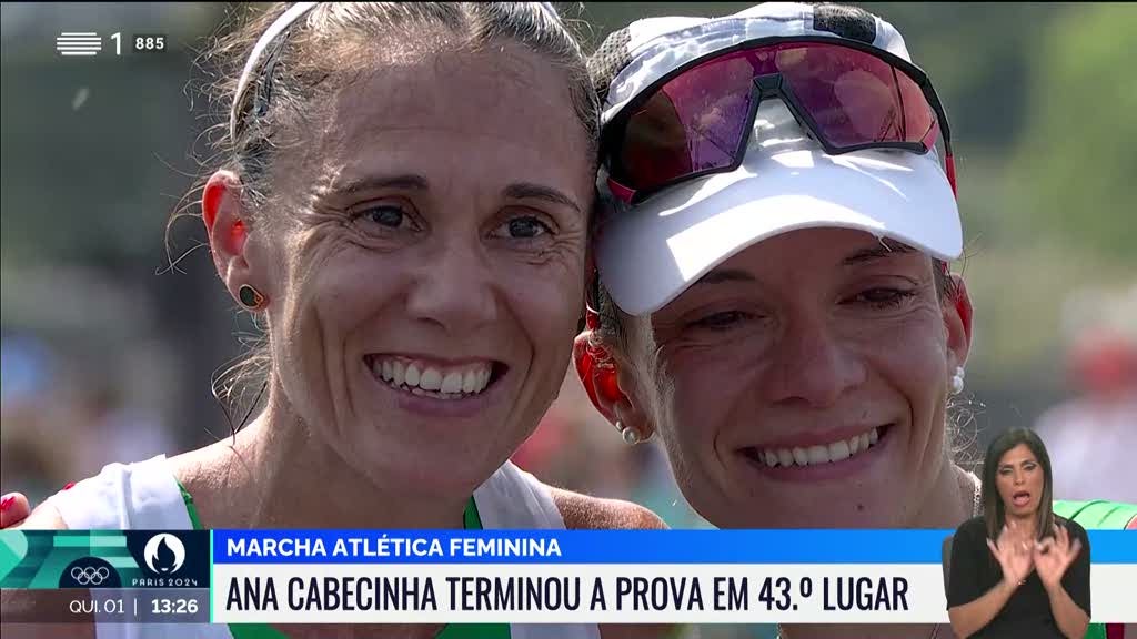 Vitória Oliveira 38ª e Ana Cabecinha 43ª nos 20 km marcha