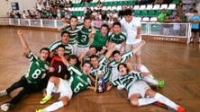 Iniciados do Sporting Porto Santo vencem Taça da Madeira de futsal