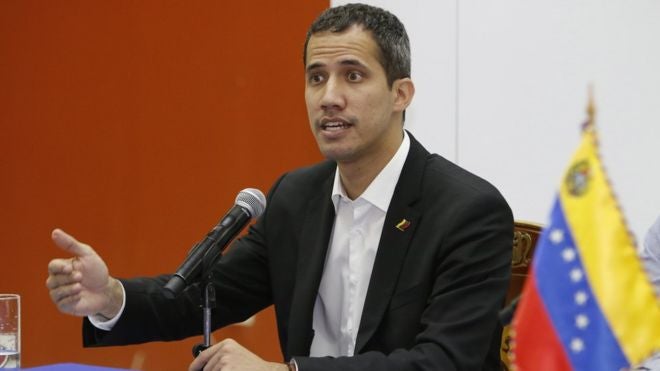 Imagem de Venezuela: EUA vão continuar a reconhecer Guaidó como Presidente