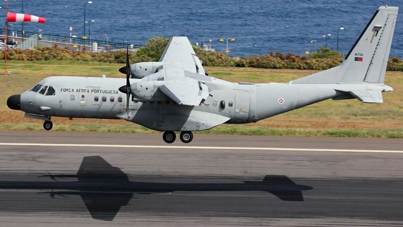 Imagem de Avião da Força Aérea evacua três doentes em simultâneo