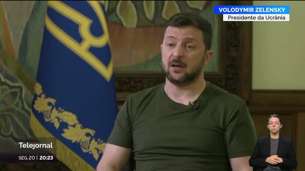 Zelensky critica Ocidente pelo atraso da ajuda à Ucrânia