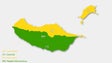 Agitação marítima forte a norte da Madeira e no Porto Santo