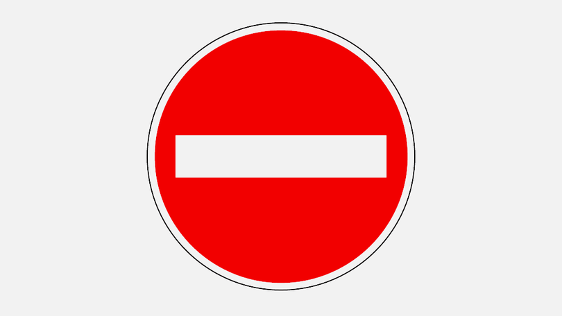 Imagem de Estrada cortada