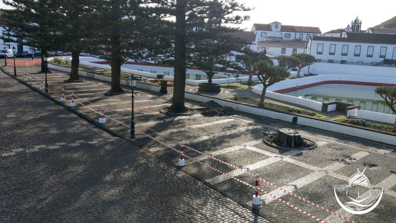 Imagem de Parque em obras