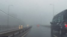 Imagem de Pouca visibilidade dificulta circulação na Via Rápida (vídeo)