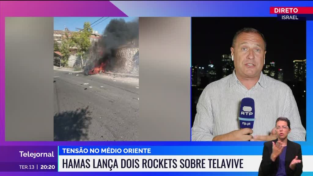 Forças de Defesa de Israel surpreendidas por ataque de rockets do Hamas