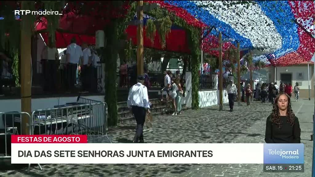 Agosto é tempo de reencontro e de festas para muitos emigrantes (vídeo)