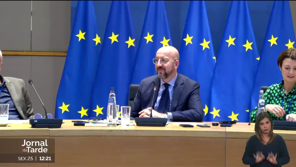 Charles Michel diz que tudo está a correr bem na passagem de testemunho