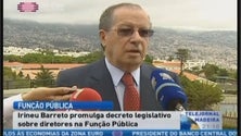 Ireneu Barreto promulga decreto legislativo sobre diretores na Função Pública (Vídeo)