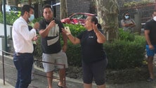 Imagem de Populares protestam no Monte