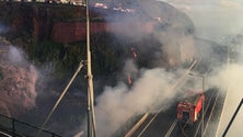 Imagem de Calheta fustigada por incêndios