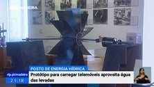 Alunos desenvolvem carregador de baterias que aproveita a energia da água das levadas