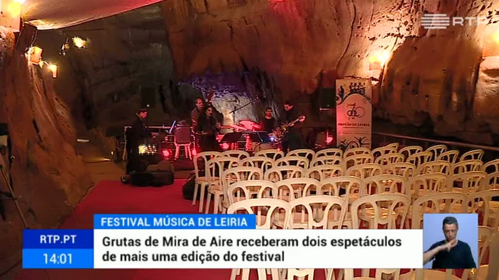 Grutas de Mira D'Aire receberam espet�culos de jazz
