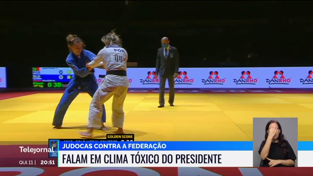 Sete judocas acusam Federação de criar um clima tóxico