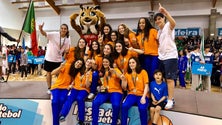 Imagem de Seleção da Madeira feminina de Sub-16 fez história nas Festas do Basquetebol em Albufeira