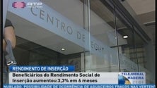 Número de beneficiários do RSI aumenta (Vídeo)