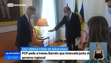 Imagem de PCP pede intervenção de Ireneu Barreto para que Governo reconsidere uso de máscara na rua (Vídeo)