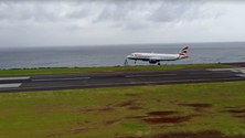 Imagem de Oito aterragens até ao momento no Aeroporto Internacional da Madeira (vídeo)