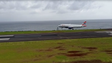 Imagem de Oito aterragens até ao momento no Aeroporto Internacional da Madeira (vídeo)