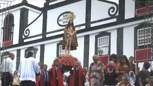 Imagem de Procissão do Senhor Bom Jesus Milagroso na ilha do Pico [Vídeo]