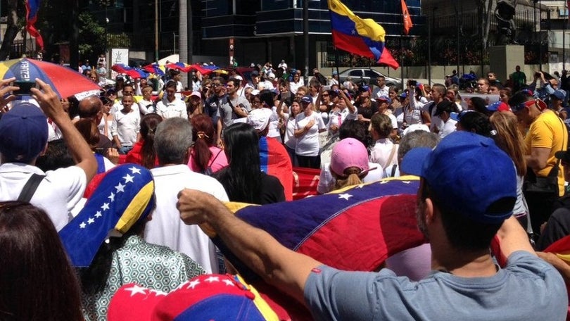 A Venezuela registou em janeiro o mais elevado número de protestos