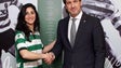 Imagem de Amélia Vale Pereira reforça futebol feminino do Sporting